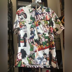 Hunter X Hunter Button Up Shirt